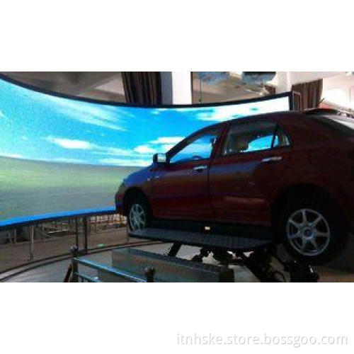 Car / truck motion driving simulator for transportation ent
